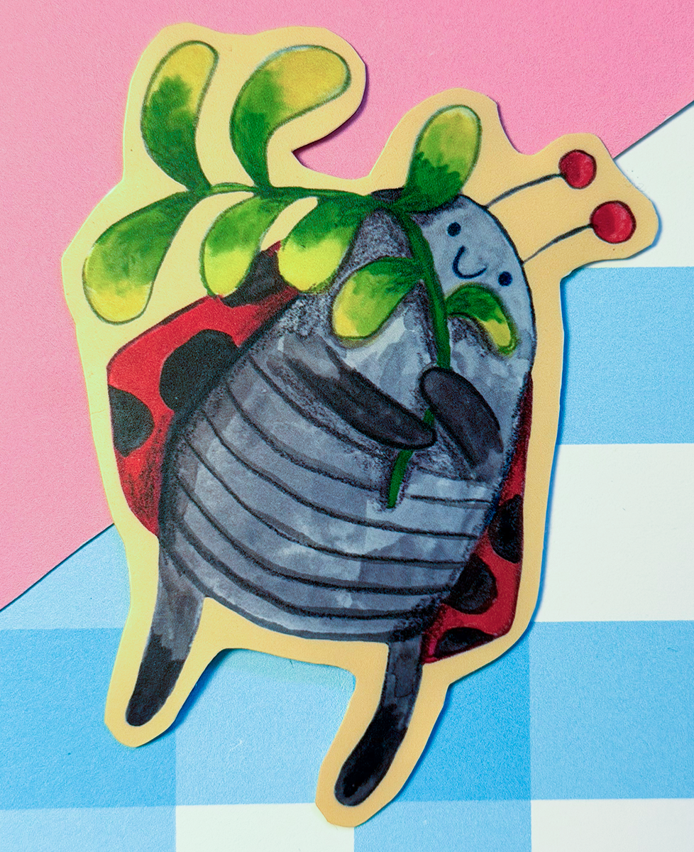 Ladybug Sticker