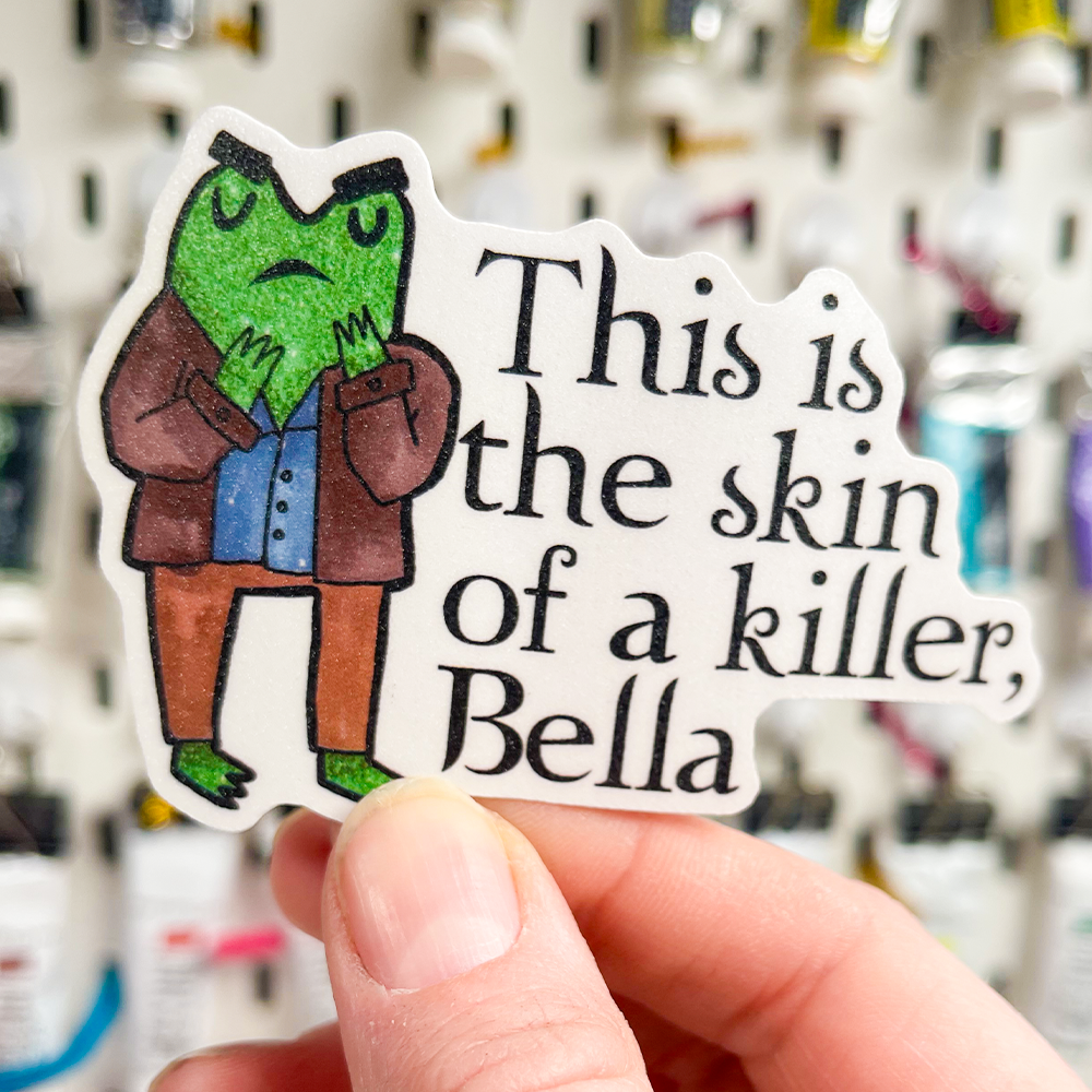 Edward Frog Sticker