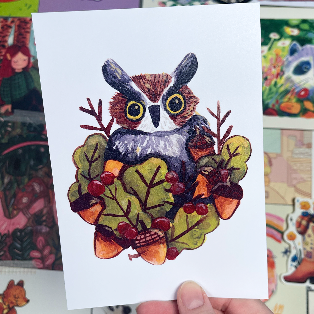 Owl Print