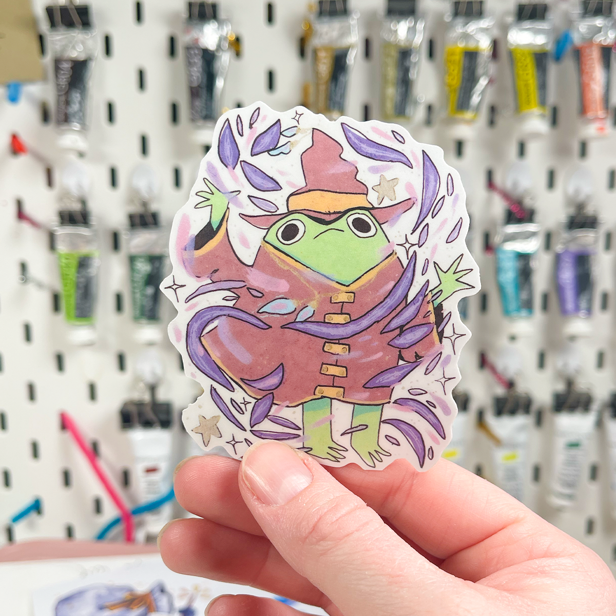 The Other Wizard Frog Sticker