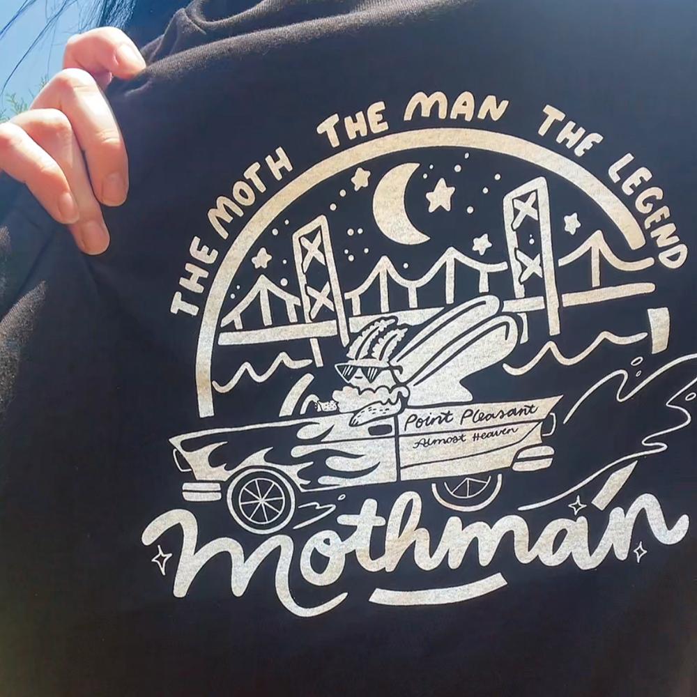 *** Mothman Car Shirt